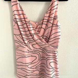 CAbi flattering sleeveless summer top